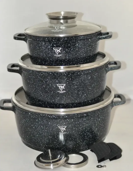 Набор кастрюль Top Kitchen 2,1/4,2/5,7 л (ТК00021)