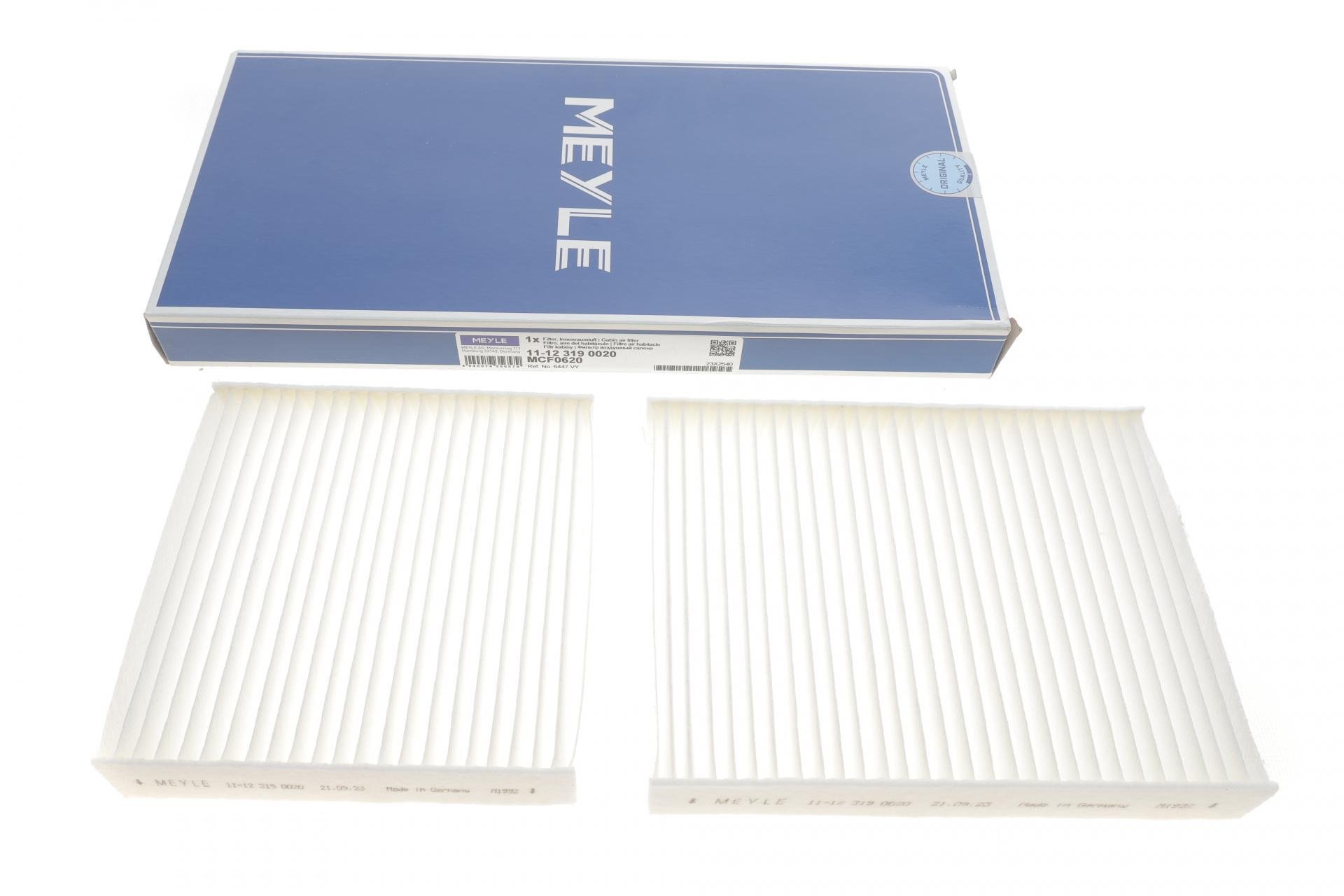 Фільтр салону Meyle для Citroen C3/Peugeot 207/208 09 - 2 шт. (11-12 319 0020)