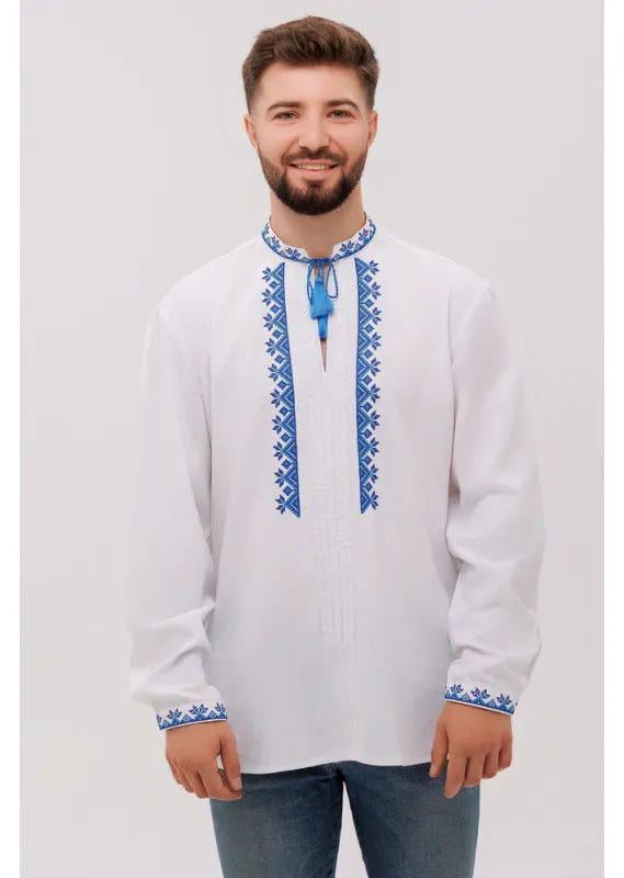 Вышиванка мужская р. 56 Белый (359) - фото 3 Вышиванка мужская р. 56 Белый (359) - фото 3