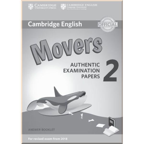 Книга Cambridge University Press "Cambridge English Movers 2 for Revised Exam from 2018 Answer Booklet" (ISBN:9781316636275)