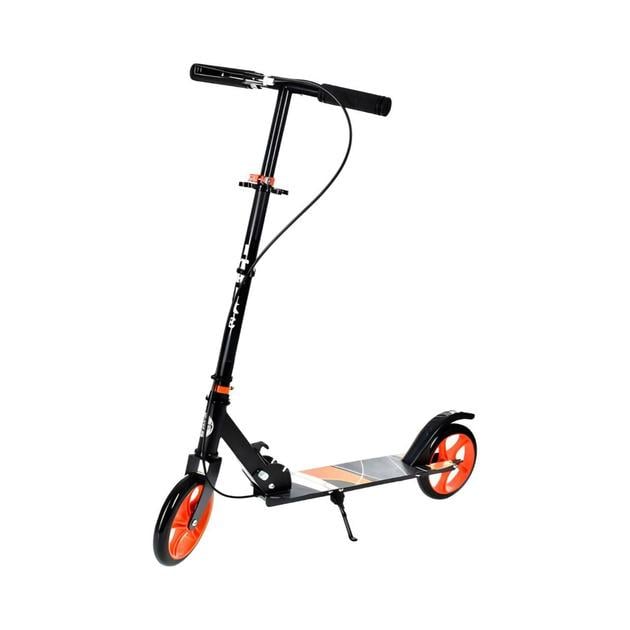 Самокат детский iTrike SR 2-008-BOR двухколесный Черный с оранжевым