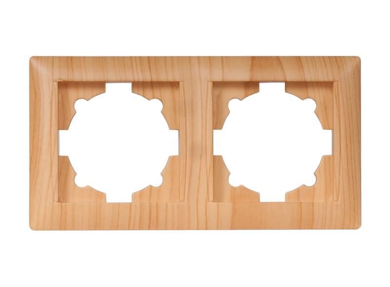 Рамка двомісна горизонтальна Luxel Primera 3822 Сосна (00000038699)