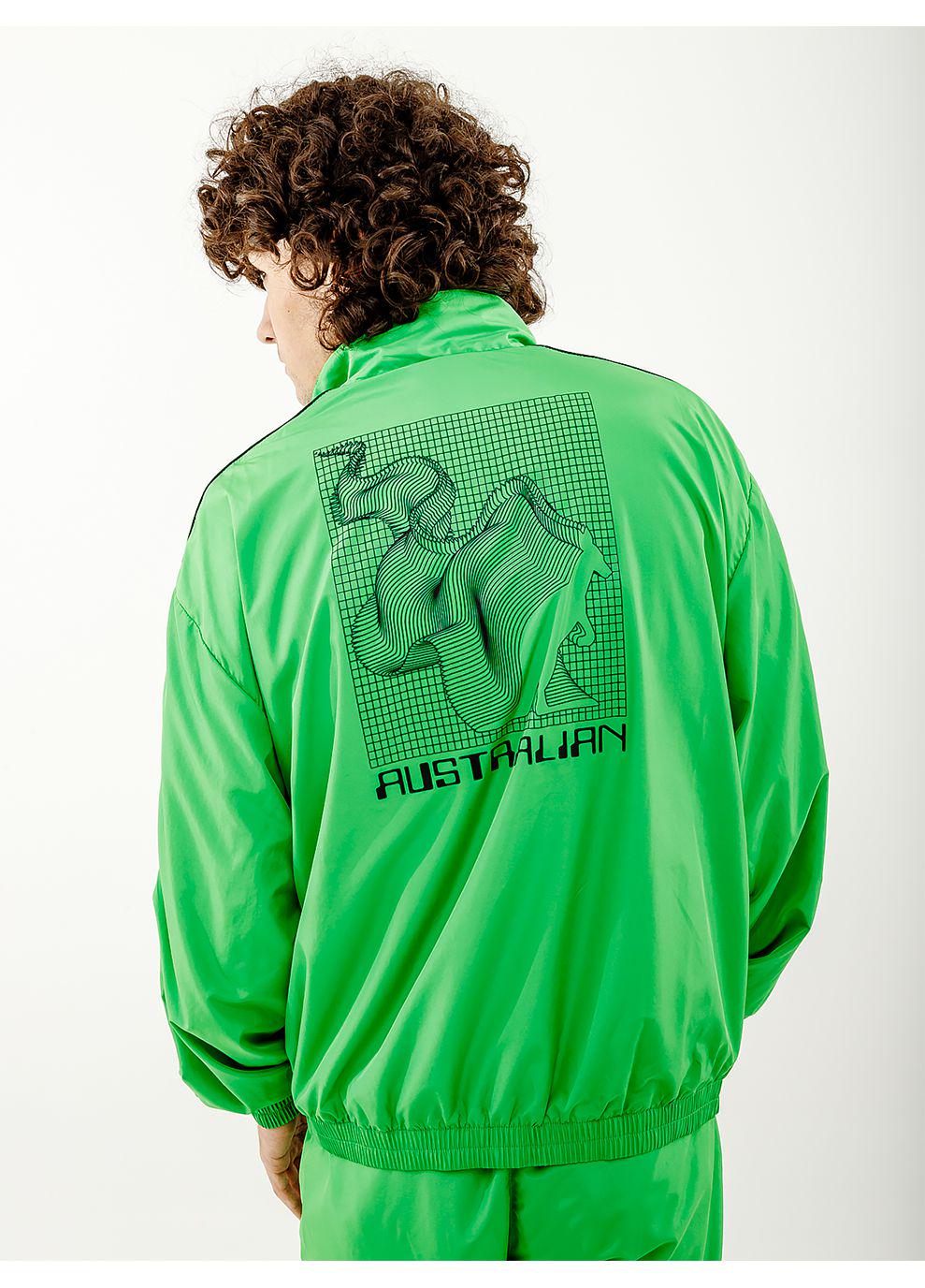 Ветровка мужская Australian ZOOM SMASH KACKET L Салатовый (7dHCUGC0037-316 L) - фото 2 Ветровка мужская Australian ZOOM SMASH KACKET L Салатовый (7dHCUGC0037-316 L) - фото 2