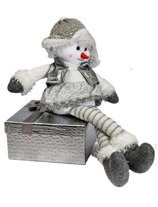 Праздничная фигурка новогодняя Santa&Co для декора помещения 47 см (608025)