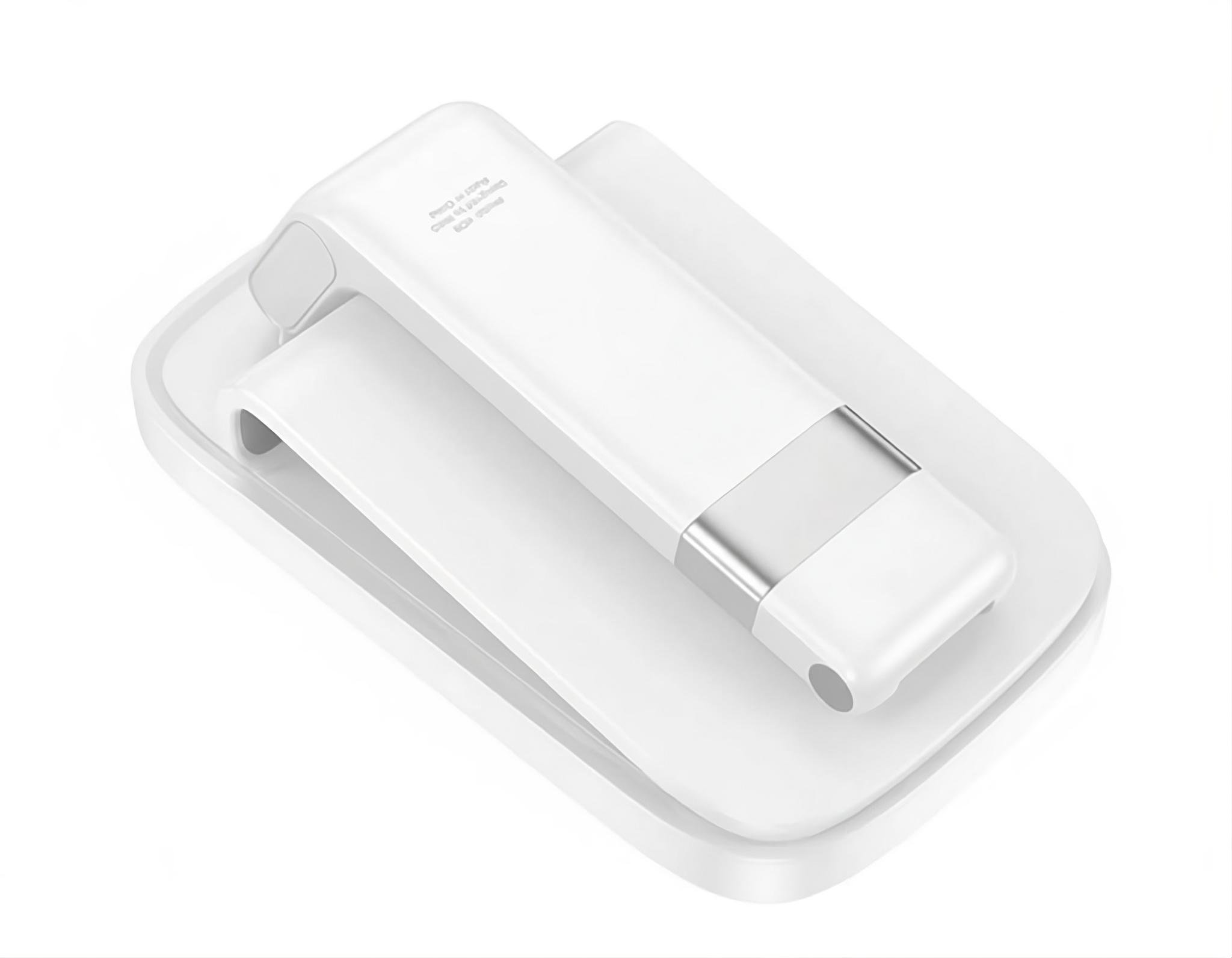 Подставка-держатель для мобильных телефонов Hoco HD8 PC+ABS регулируемый 4,5-7" Белый (30827586) - фото 3