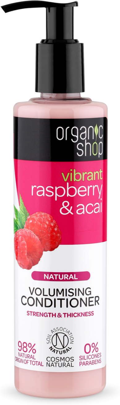 Organic Shop EU Raspberry _ Acai 280мл (4743318182971)