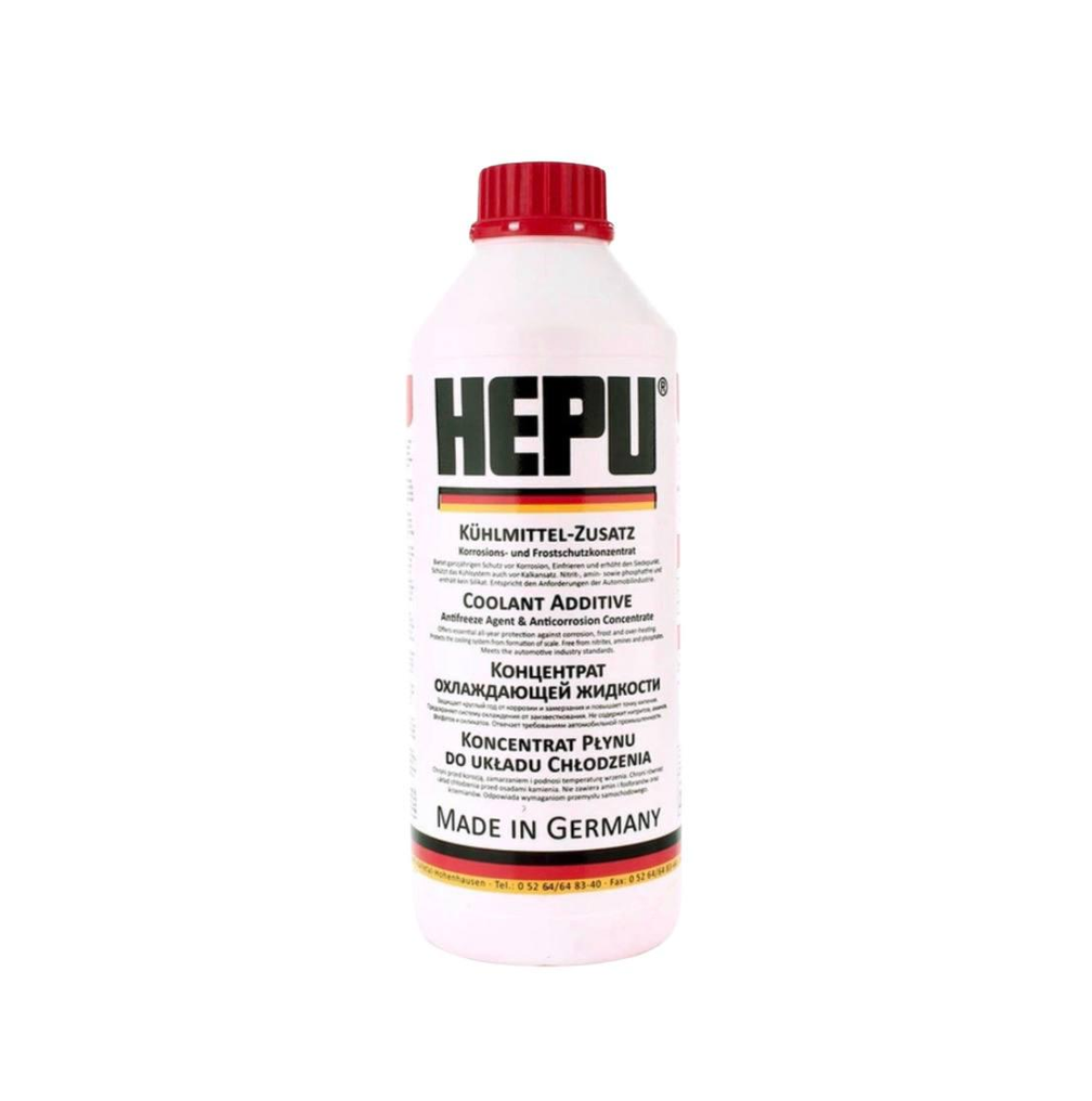 Концентрат антифриза Hepu P999 G12+ красный 1,5 л (P999-G12)