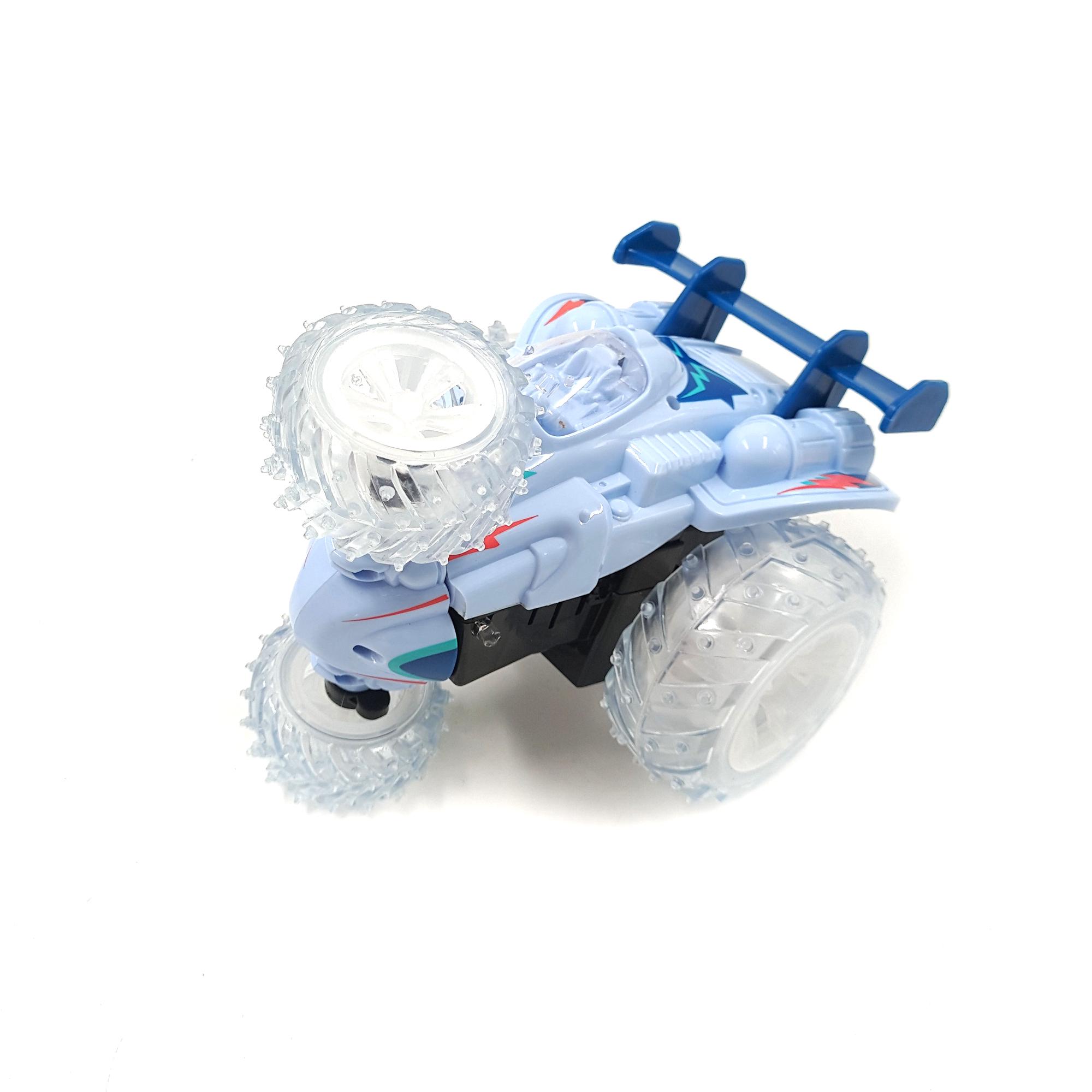 Машинка перевертень Dasher з підсвічуванням 15 см Блакитний (119541g) - фото 4 Машинка перевертень Dasher з підсвічуванням 15 см Блакитний (119541g) - фото 4