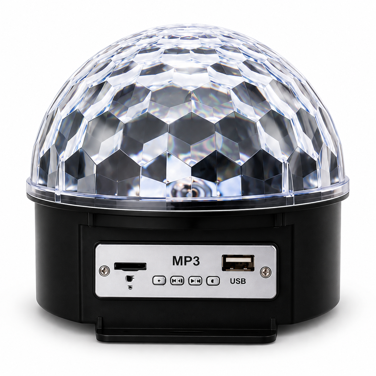 Диско шар Magic Ball Bluetooth LED светомузыка Черный (5505) Диско шар Magic Ball Bluetooth LED светомузыка Черный (5505)