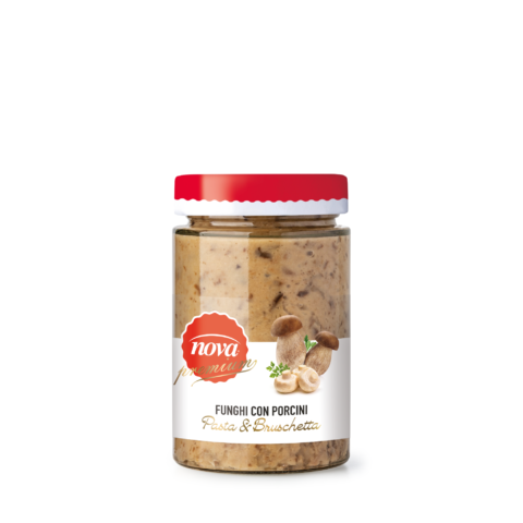 Паста грибна Nova Funghi Con Porcini Pasta&Bruschetta 190 г