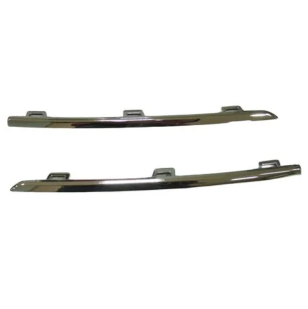 Молдинг решетки радиатора Renault Sandero 17-21 левый+правый хром 620729869R (185643992)