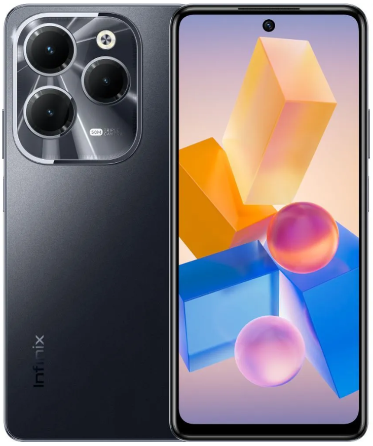 Смартфон Infinix Hot 40 8/256Gb X6836 UA UCRF NFC Starlit Black - фото 1 Смартфон Infinix Hot 40 8/256Gb X6836 UA UCRF NFC Starlit Black - фото 1