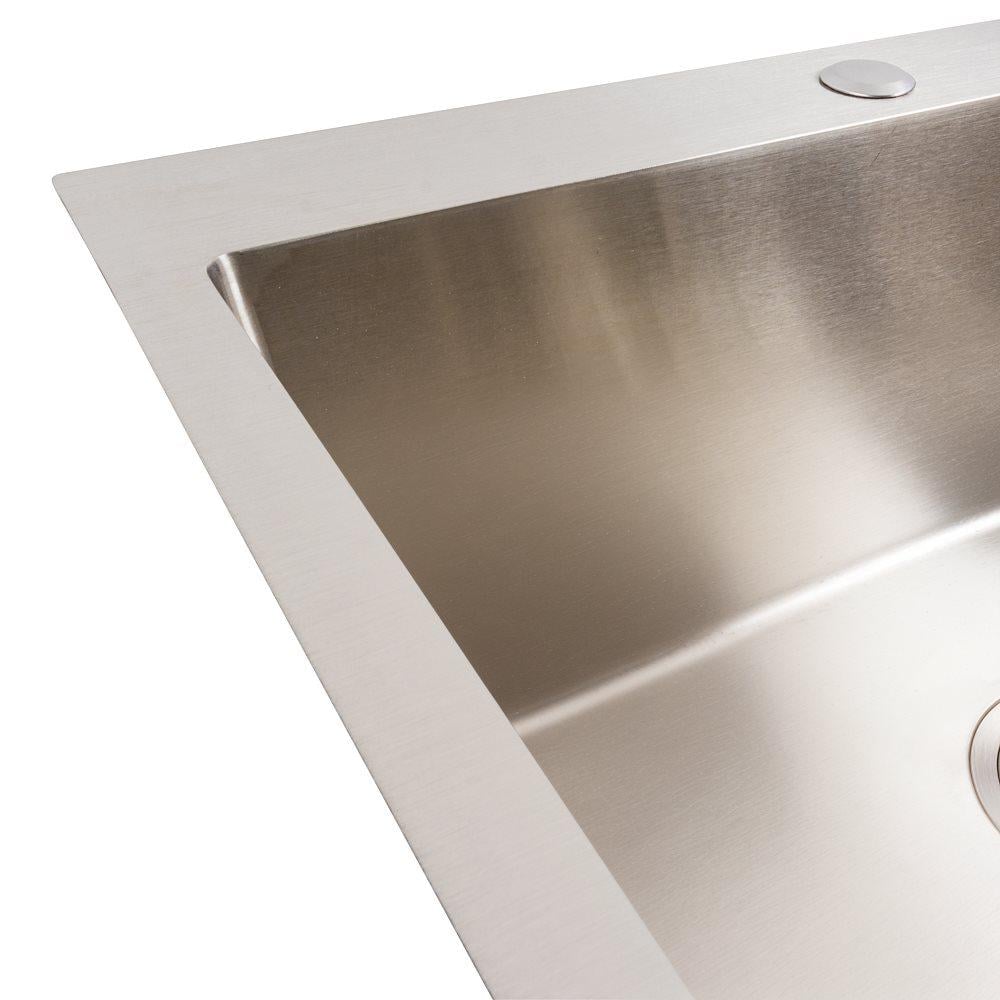 Кухонний комплект Valeso Handmade мийка 58x43 см змішувач KN36 (000050612) - фото 6