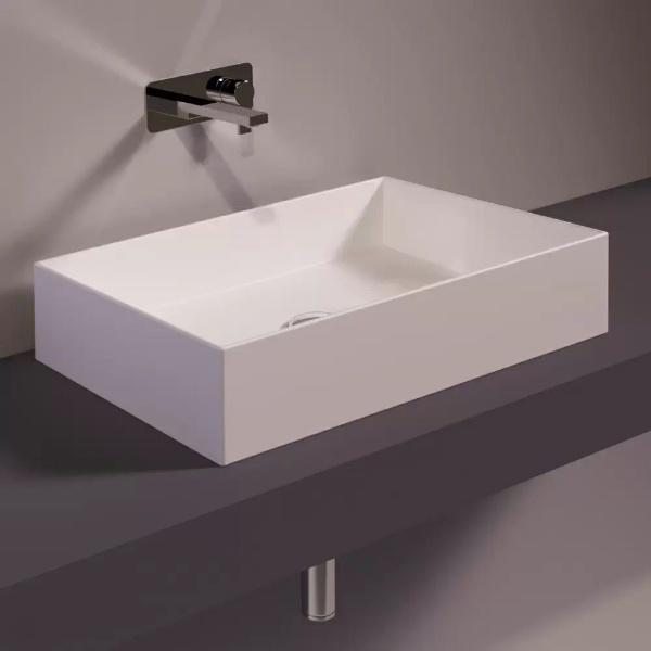 Умывальник накладной Simas Agile AG60 600x400x130 мм Белый (184375) - фото 2 Умывальник накладной Simas Agile AG60 600x400x130 мм Белый (184375) - фото 2