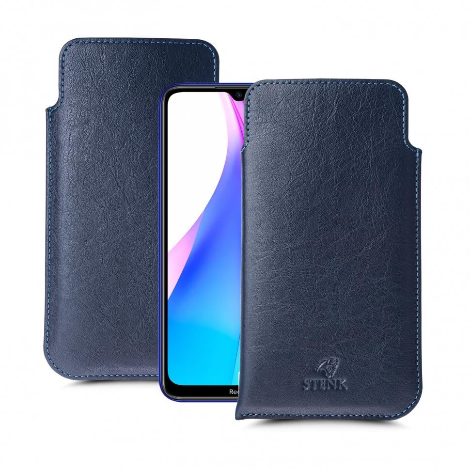 Футляр Stenk Elegance для Xiaomi Redmi Note 8T Синий (64568)