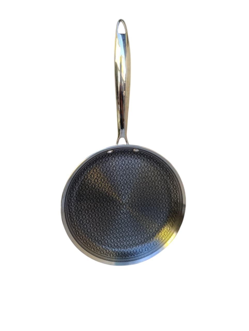 Сковорода мельничная SNT нержавеющая сталь с антипригарным покрытием PFLUON 24 см (9092-24)