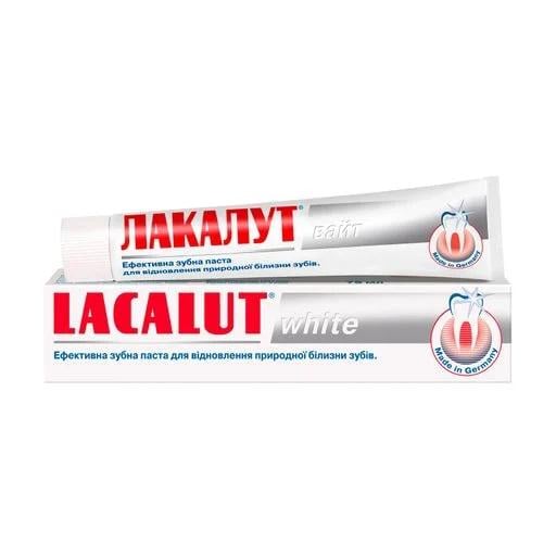 Зубная паста Lacalut White 75 мл (НФ-00004496)