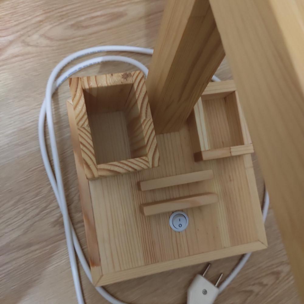 Настольная лампа для школьника деревянная (2089134879) - фото 5 Настольная лампа для школьника деревянная (2089134879) - фото 5