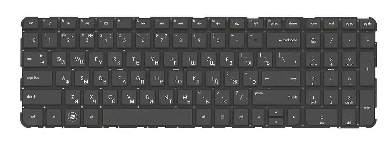 Клавиатура для ноутбука HP Envy m6-1002 матовая (686914-251)