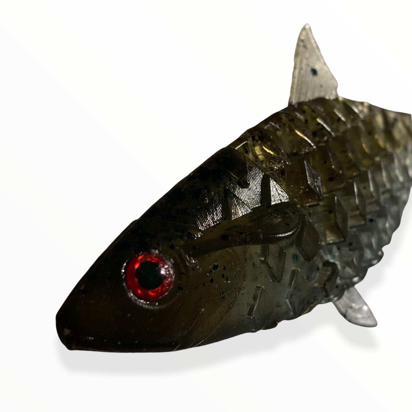 Приманки Big Baits Chebak 3D речная серия 4,0" 2 шт. # 106 Green Pumpkin (2406106) - фото 4 Приманки Big Baits Chebak 3D речная серия 4,0" 2 шт. # 106 Green Pumpkin (2406106) - фото 4