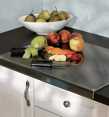 Доска кухонная для нарезки акриловая 45х35 см (G00021) - фото 4