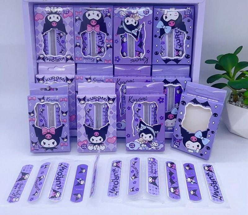 Пластырь медицинский детский с рисунком Hello Kitty Куроми 10 шт. (0196)