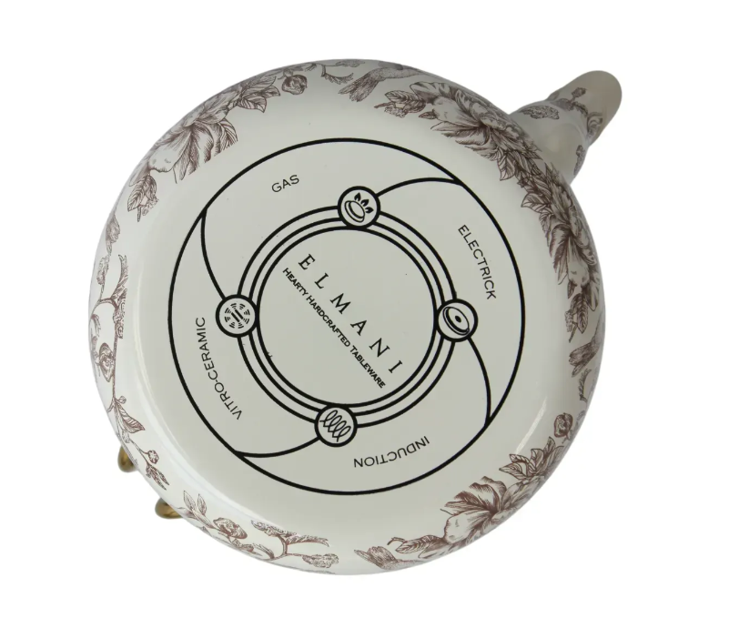 Чайник эмалированный BIRD Elmani с крышкой 2,2 л - фото 5 Чайник эмалированный BIRD Elmani с крышкой 2,2 л - фото 5