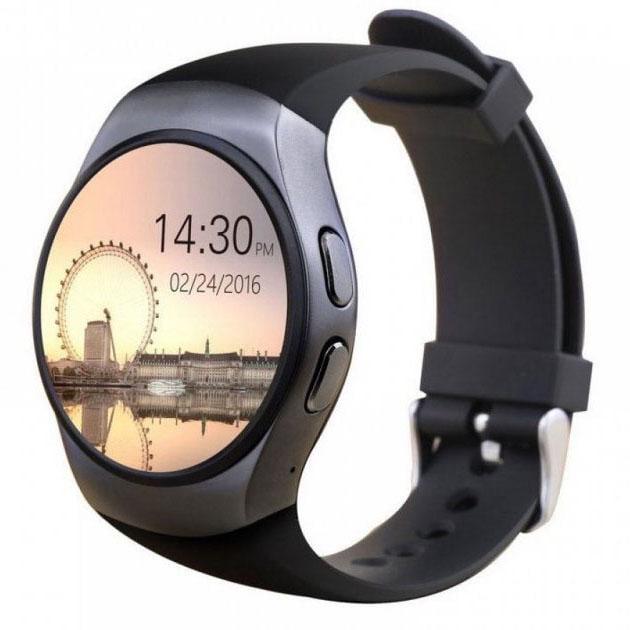 Смарт-годинник розумний Smart Watch KW18 Чорний (ws53499)