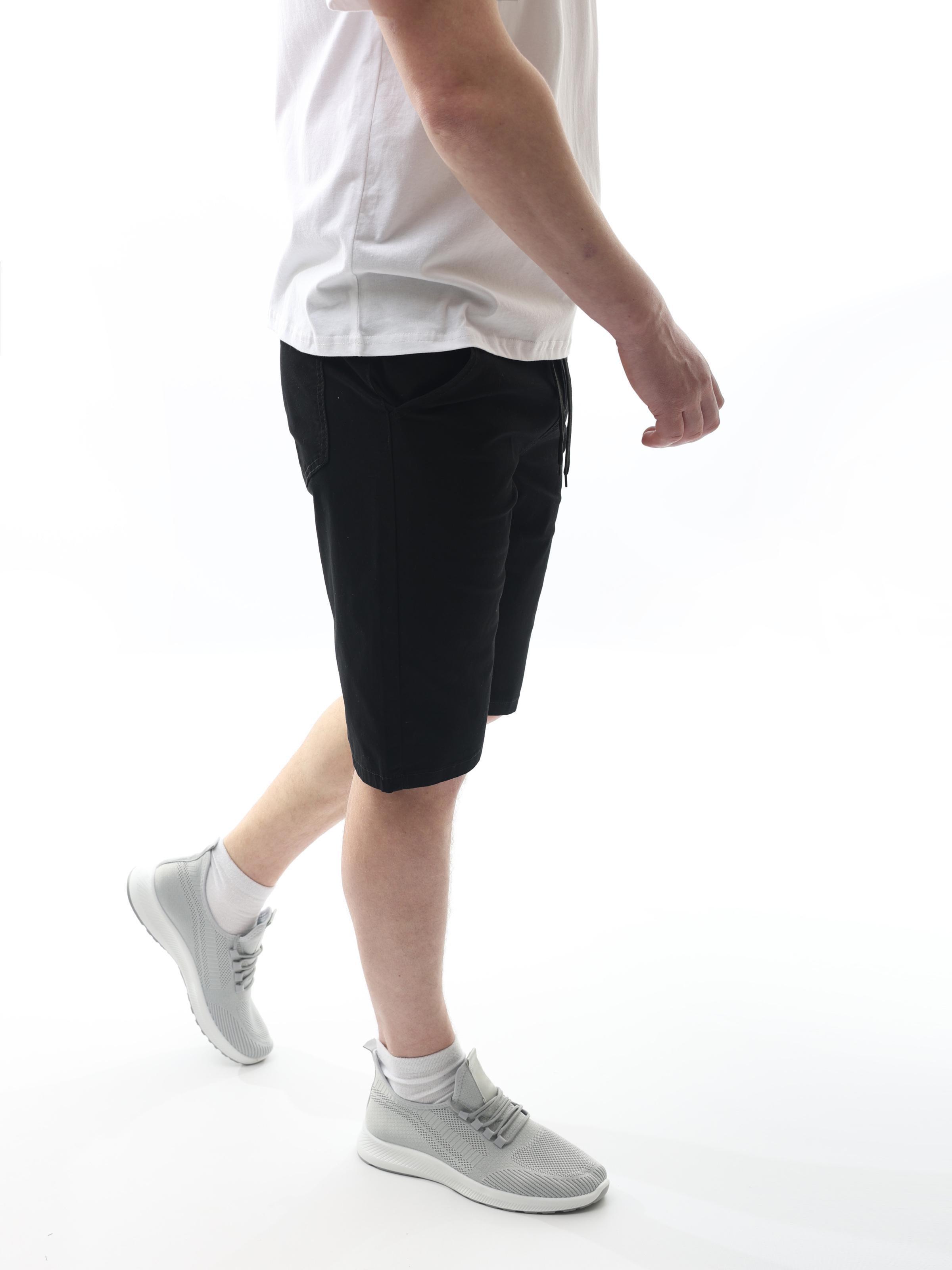 Шорты мужские est. 1991 р. 33 Черный (277942-33) - фото 3