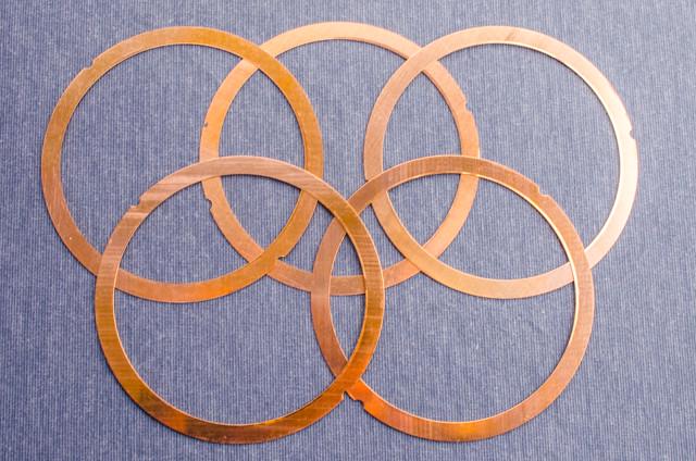 Прокладка головки для дизельного двигуна 186F 86 мм 5 шт. (0339)