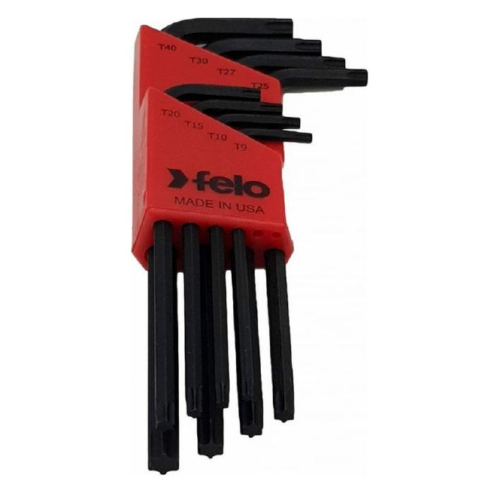 Набор ключей Felo Torx T9/T10/T15/T20/T25/T27/T30/T40 34880104 8 шт. (14970)