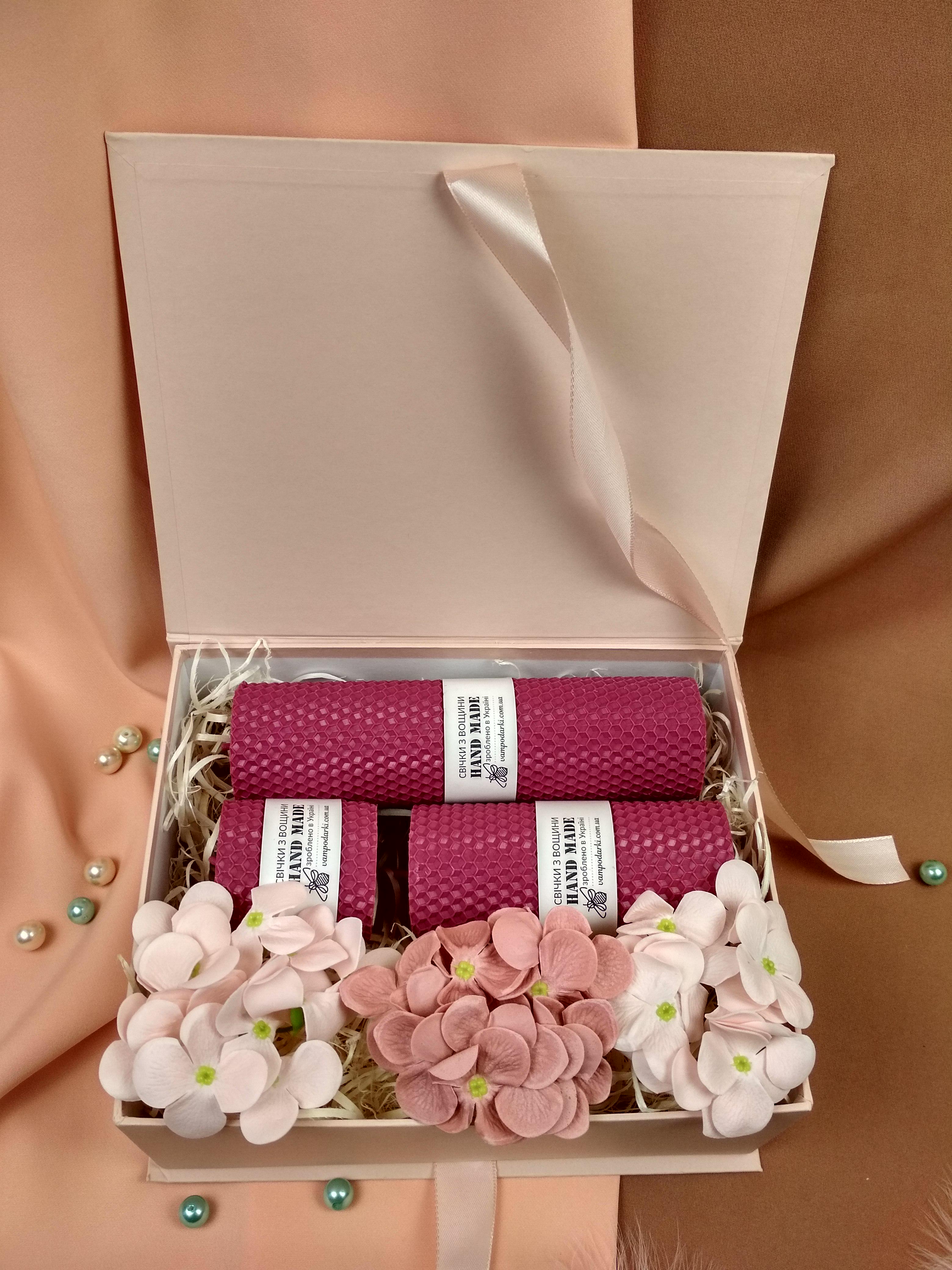 Набор вечерний Comodita свечи из вощины душистые натуральные (8-0439)