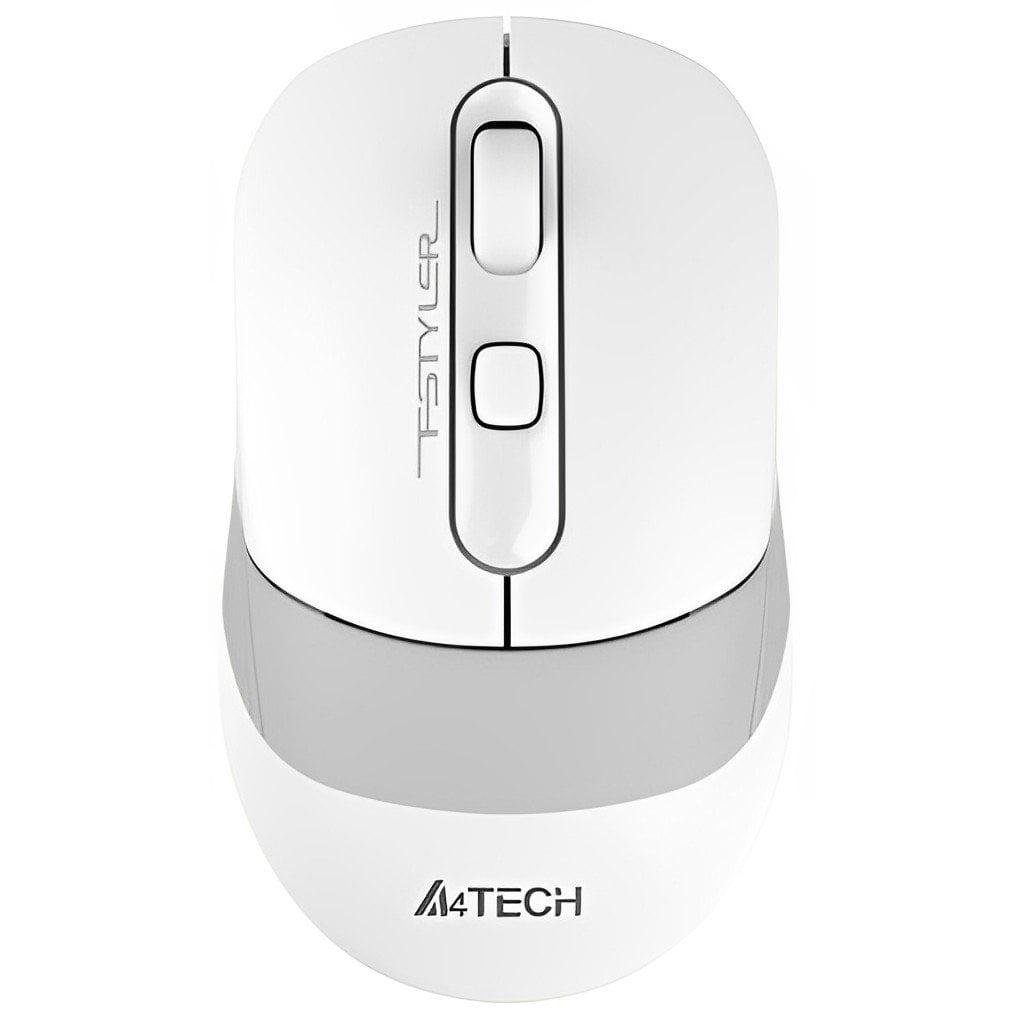 Компьютерная мышка беспроводная A4Tech Fstyler FB10CS Greyish White (26450593)