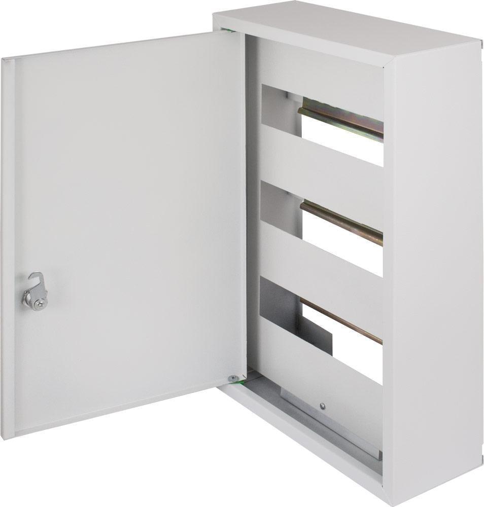 Щит розподільний E.NEXT e.mbox.stand.n.36.z 36 модулів IP30 навісний із замком металевий 450х275х105 мм (s0100027)