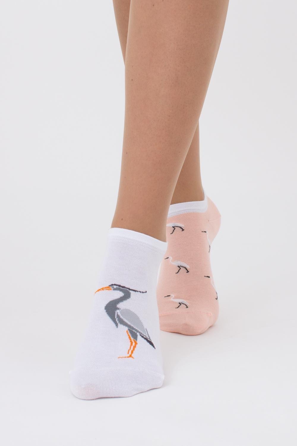 Набір жіночих шкарпеток Giulia WS1 FASHION SET 2402 2 пари р. 36/40 Pink (27068235)