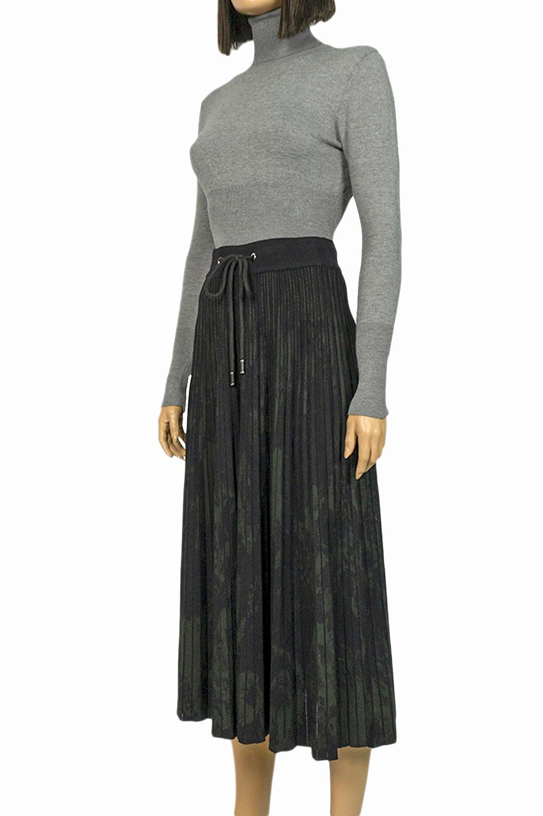 Юбка миди двусторонняя Forza Viva MW-KS-1905C трикотажная р. 46 Зеленый (17852312) - фото 7 Юбка миди двусторонняя Forza Viva MW-KS-1905C трикотажная р. 46 Зеленый (17852312) - фото 7