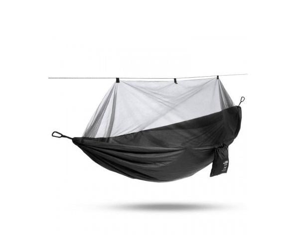 Гамак туристический с москитной сеткой 220х120 см Черный (AA8-11)