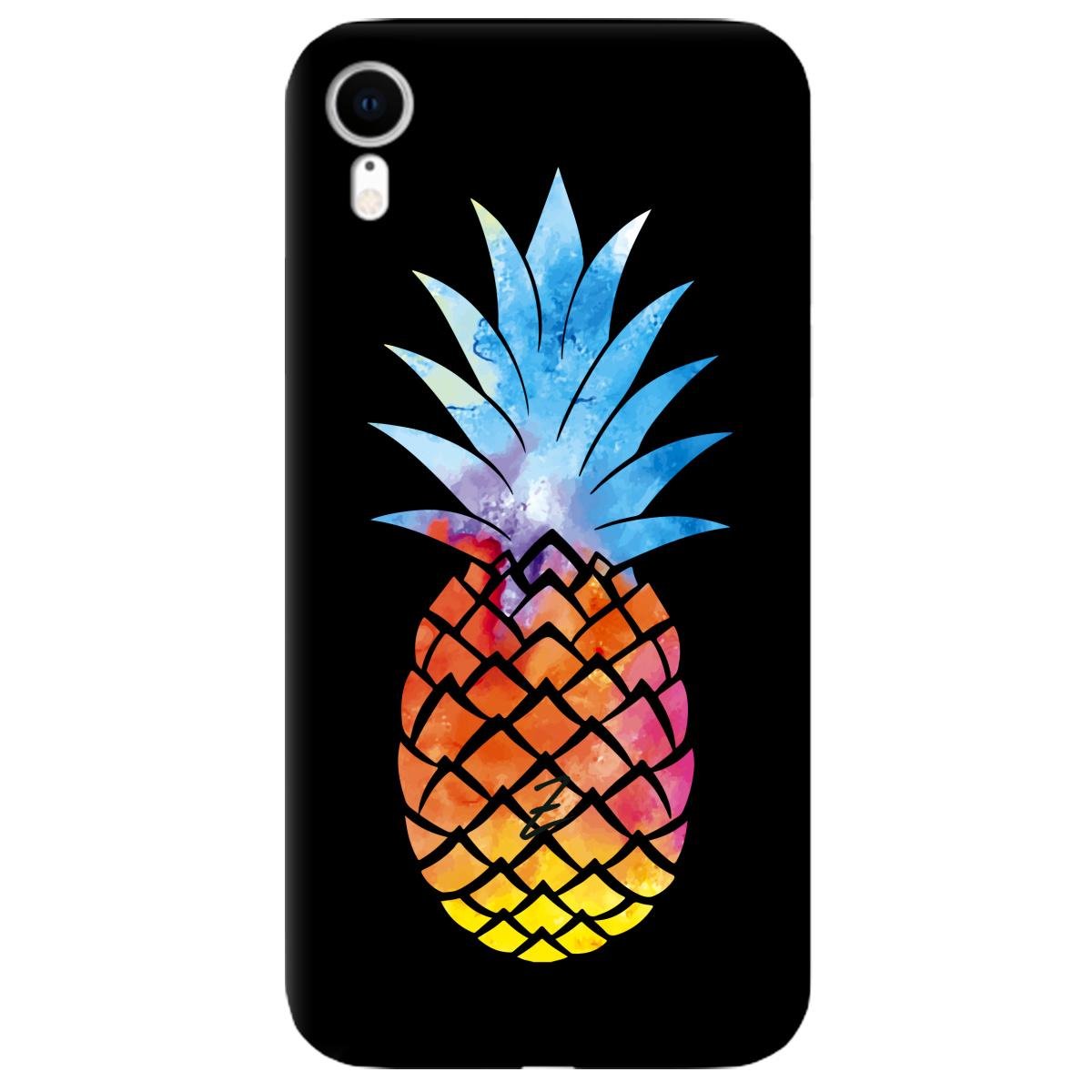 Силиконовый чехол Zorrov для Apple iPhone XR - Ananas (11170040086051817)