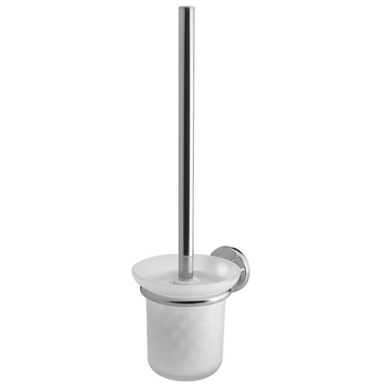 Йоржик для унітаза Bisk ONTARIO 35,5х10 см Сріблястий (00223)