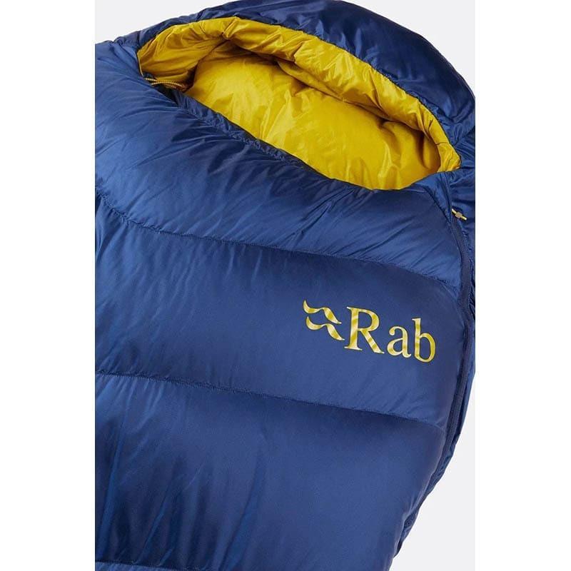 Спальный мешок Rab Neutrino 400 -7°C 185 см Regular Right Zip Nightfall Blue (RB QSM-90-NFB-REG-RZ) - фото 4