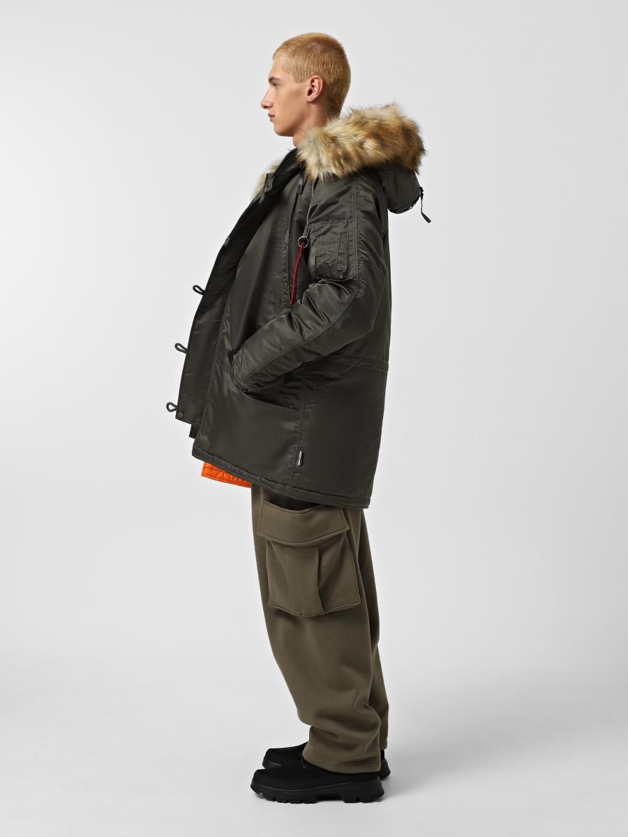 Куртка зимова чоловіча Discovery Parka 3XL Темно-сирий (125554) - фото 3