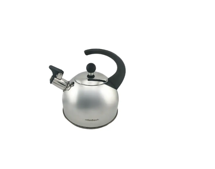 Чайник Ofenbach из нержавеющей стали со свистком 1,5л Чайник Ofenbach из нержавеющей стали со свистком 1,5л