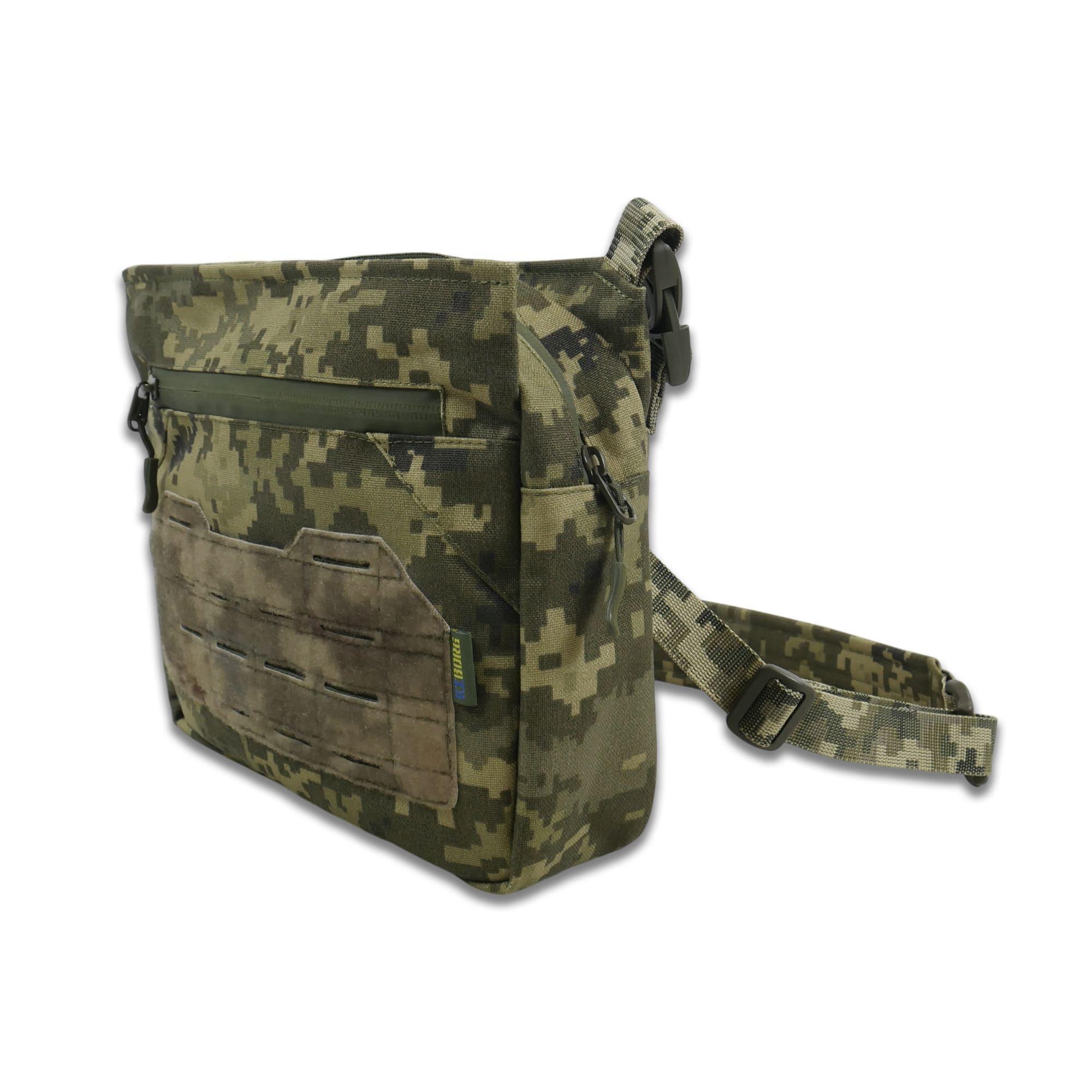 Сумка через плече Tactic city bag з IRR-просоченням Піксель (27516728) - фото 3 Сумка через плече Tactic city bag з IRR-просоченням Піксель (27516728) - фото 3