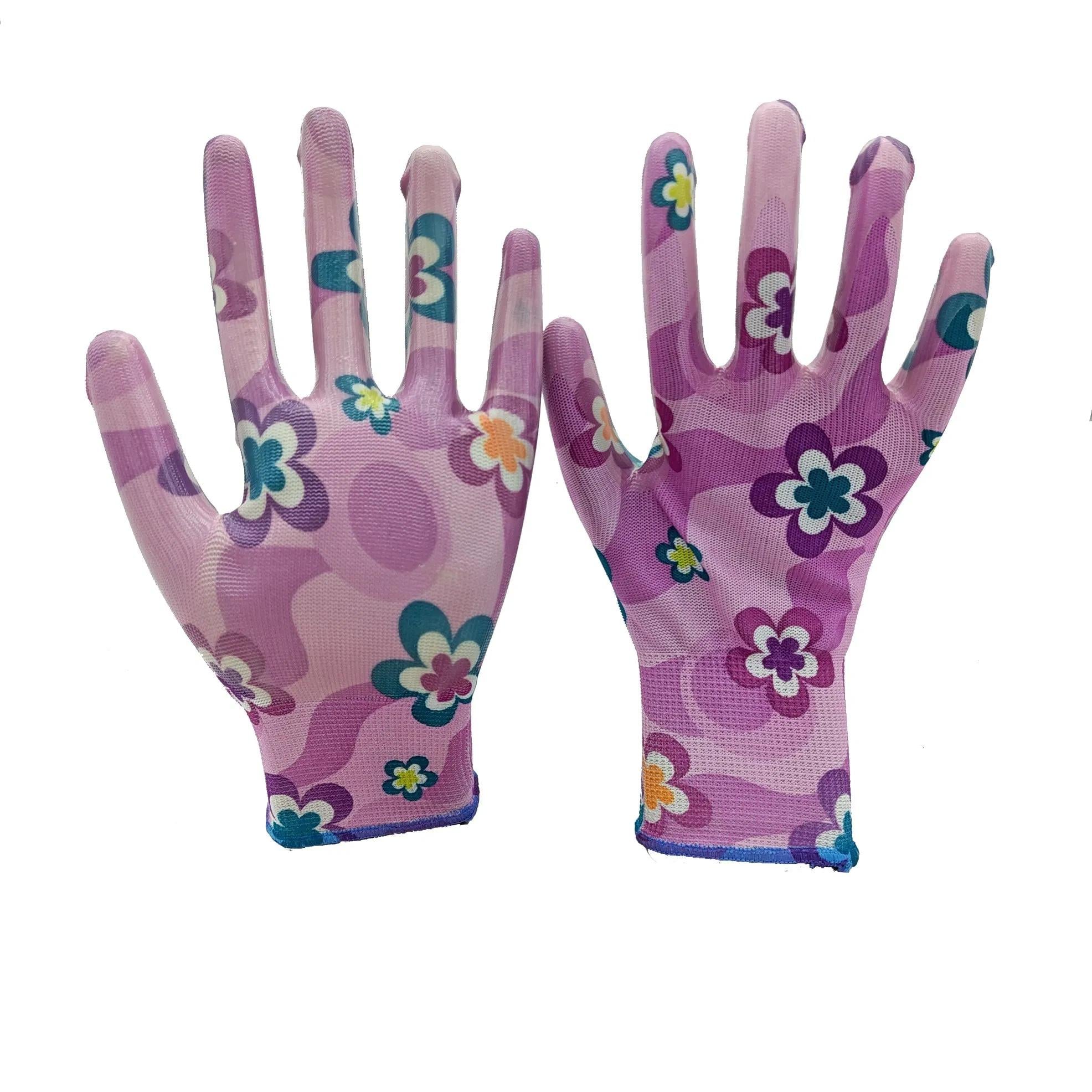 Перчатки JURAV FLORI MIX Цветы р. 7 12 пар/уп.