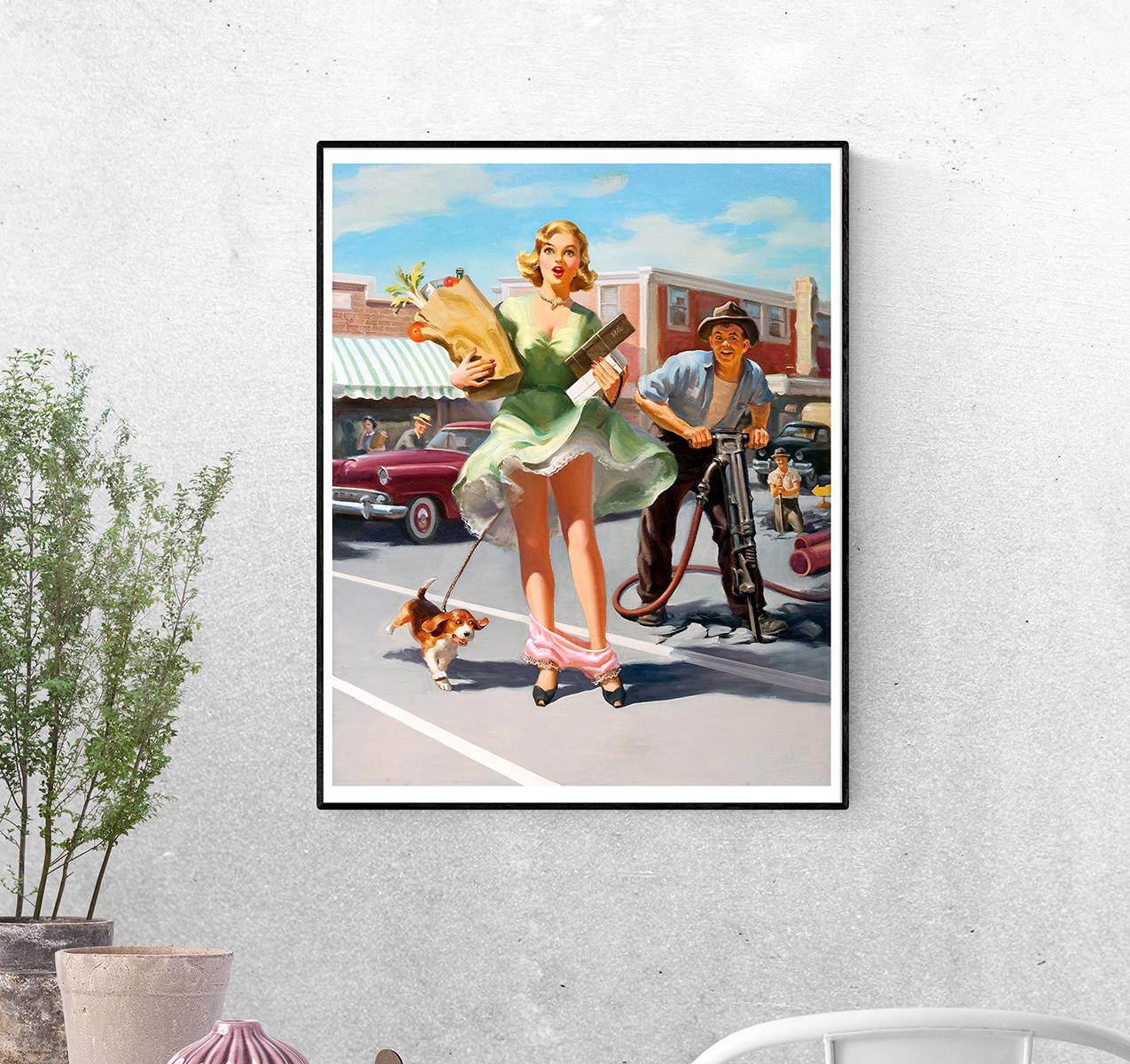 Постер Встряска Арта Фрама формат А-0 (pin_up1726007_Poster)