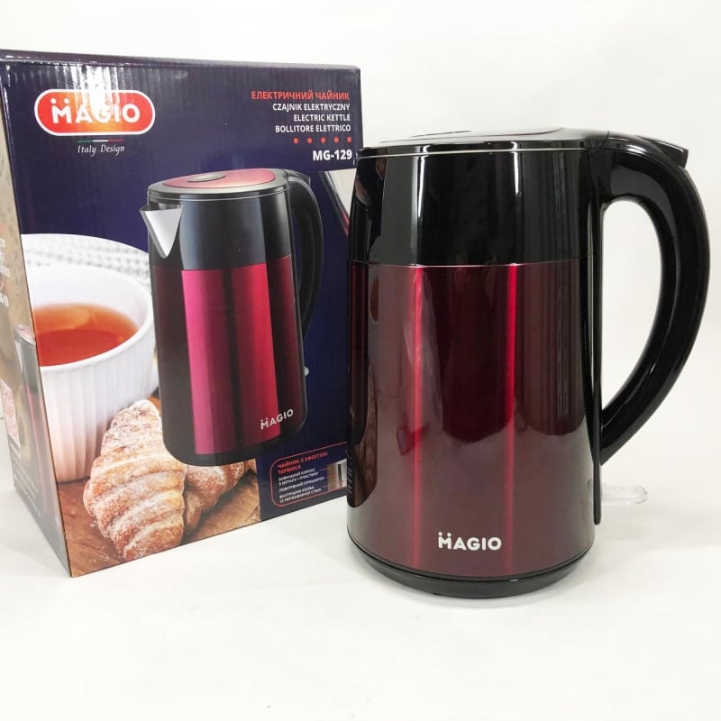 Електрочайник Magio MG-129 1,8 л 1850W (26202697) - фото 13