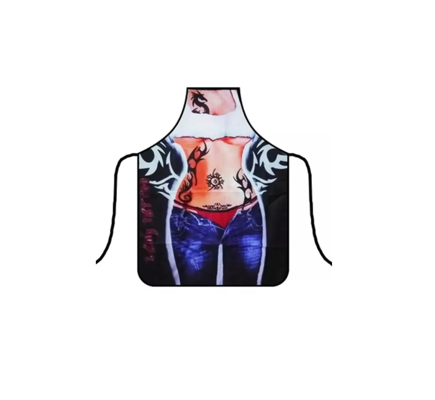 Фартук с приколом Леди тату 5599 71х54,5х0,2 см (4228464)