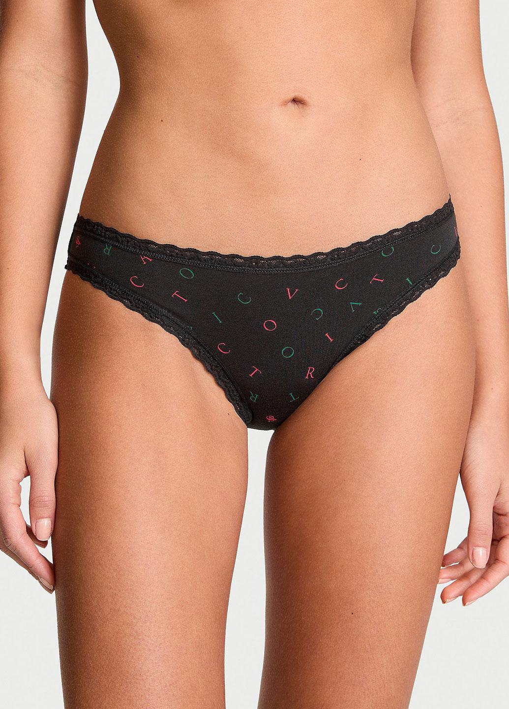 Трусики Victoria's Secret XL Черный (00417814QR5XL)