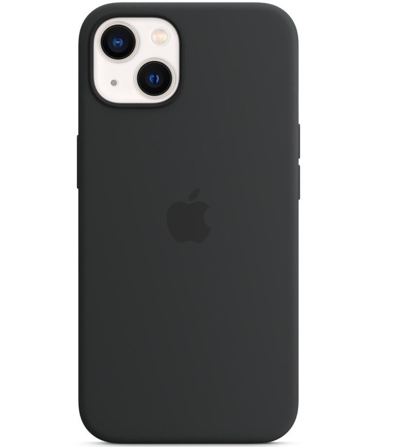 Силіконовий чохол-накладка Silicone Case with MagSafe for iPhone 13, Midnight (HC)