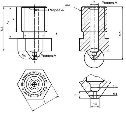 Экструдер E3D V6 1,75 мм для 3D-принтера (3793967a) - фото 6